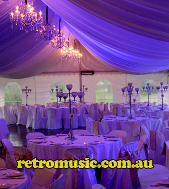 Wedding Lighting Hire Sydney Purple Marquee