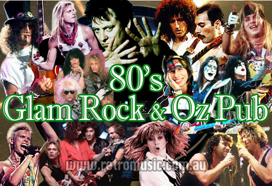 Glam & Australian Pub Rock of the 80s